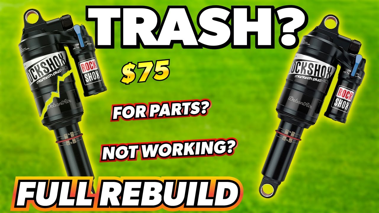 Сломанный Rockshox Monarch Plus RC3. Ремонт за 100 часов.