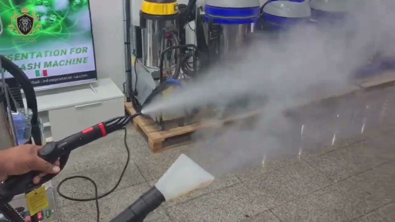 CARWASh جهاز البخار الإيطالي