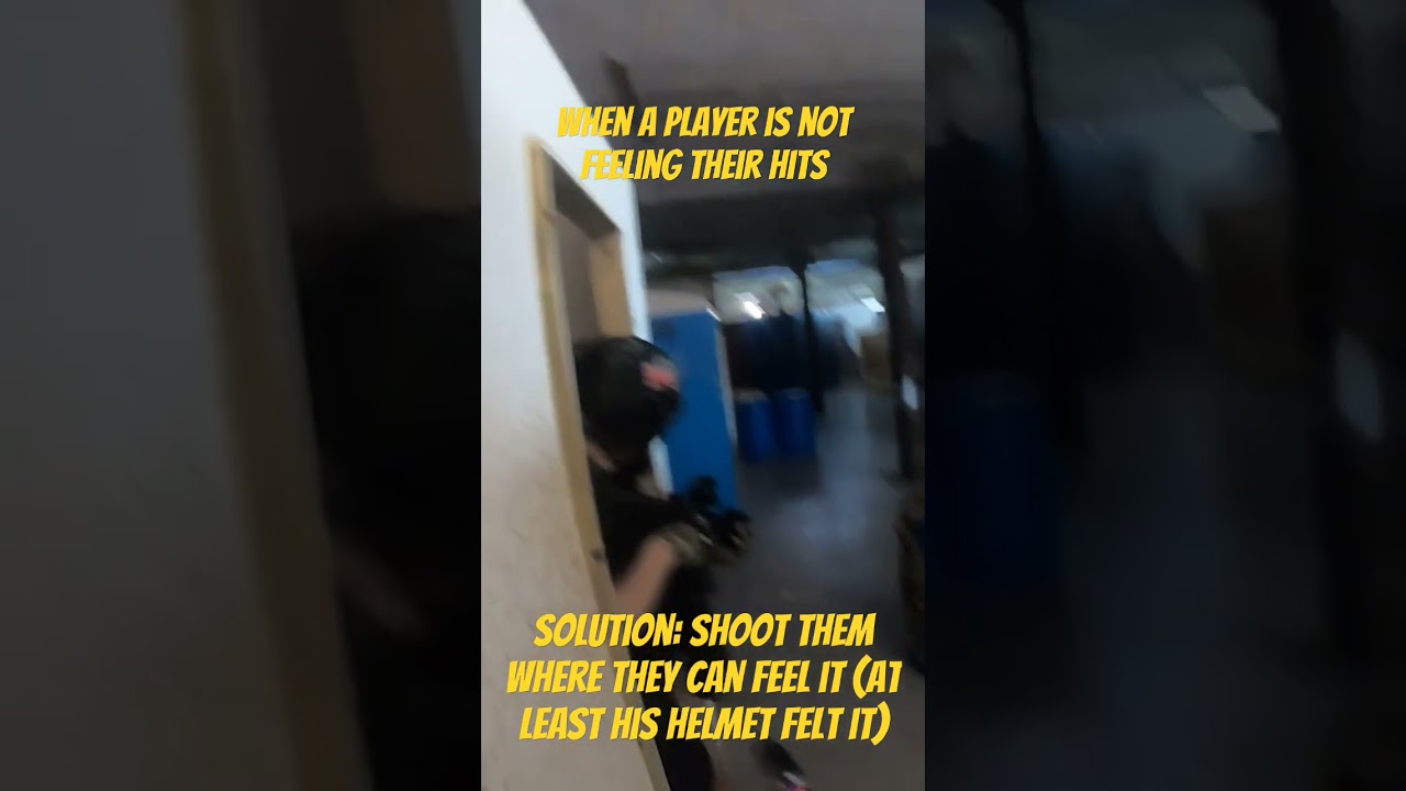 When a player is not feeling their hits | Level 2 airsoft