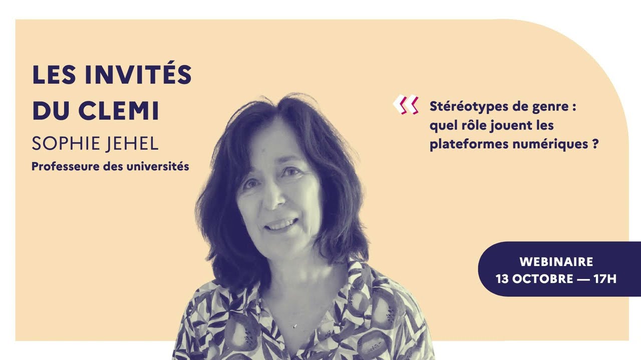 Les invités du CLEMI : Le rôle des plateformes numériques dans la diffusion de stéréotypes de genre.