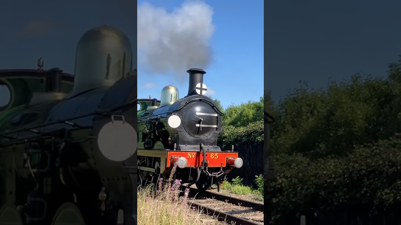 SECR 01 Class No 65 Hauling Cargo on The Demo Line at Didcot Railway Centre