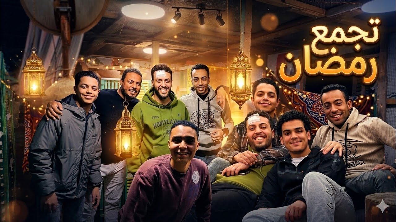فطار  جميع صناع المحتوي عندي علي السطح 😍 ولقاء خاص مع شاكوش(تجمع رمضان) #غاوي_السلاكة 