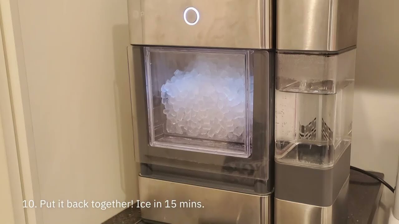 GE Opal Counter Top Ice Maker Repair (low water shut off - need more water)