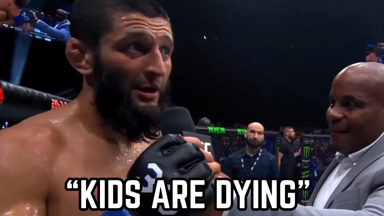 Эмоциональная речь Хамзата Чимаева о Палестине | Интервью Octagon