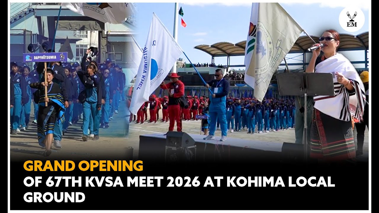 67th Edition of KVSA Meet Begins in Kohima