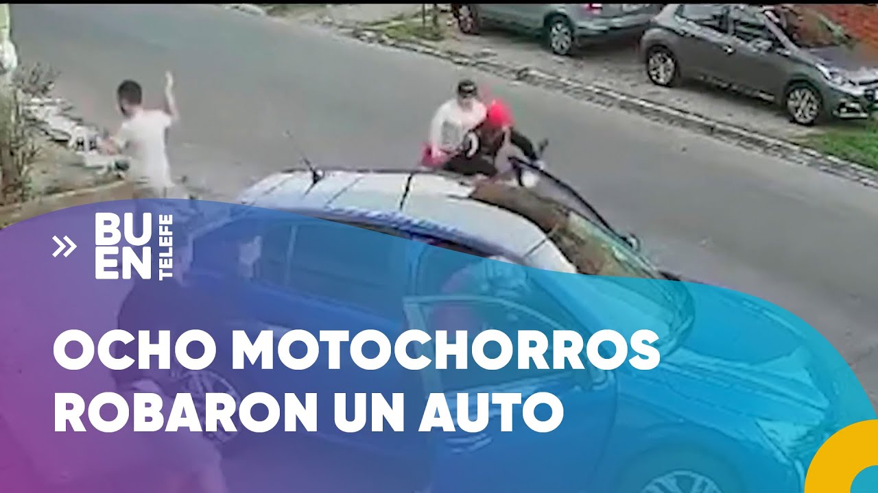 Un ESCUADRÓN de MOTOCHORROS PIRAÑA - #Buen Telefe