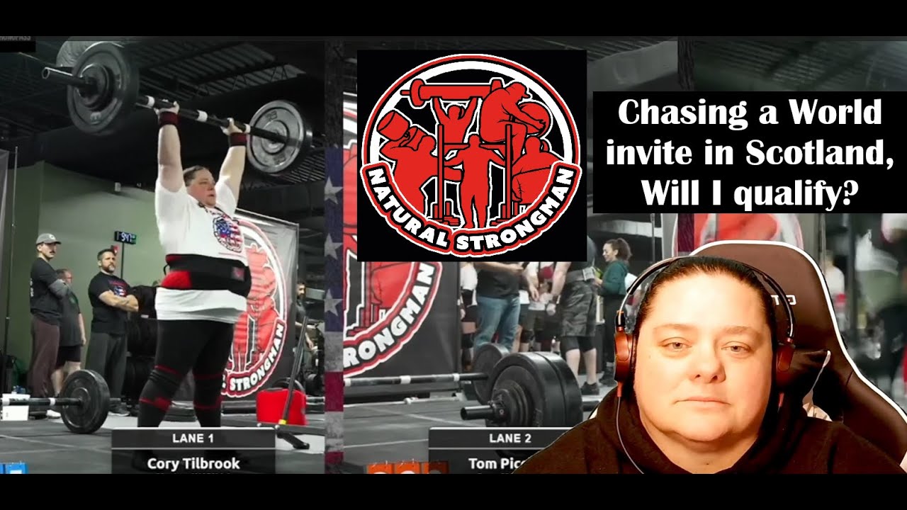 Woman Static Lifting at Natural Strongman USA's Strongest, chasing Scotland Worlds, Did I Qualify?