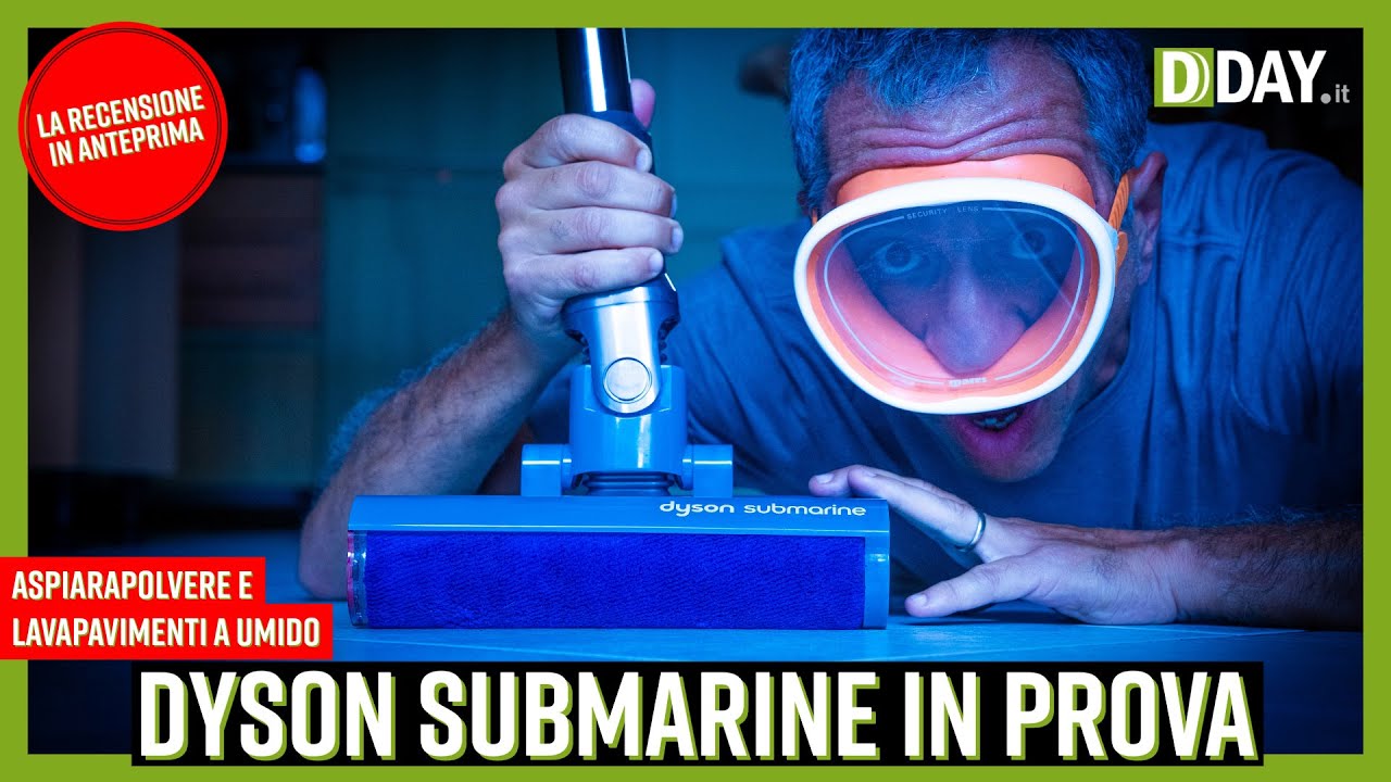 DYSON V15s Detect SUBMARINE in prova: aspira e lava