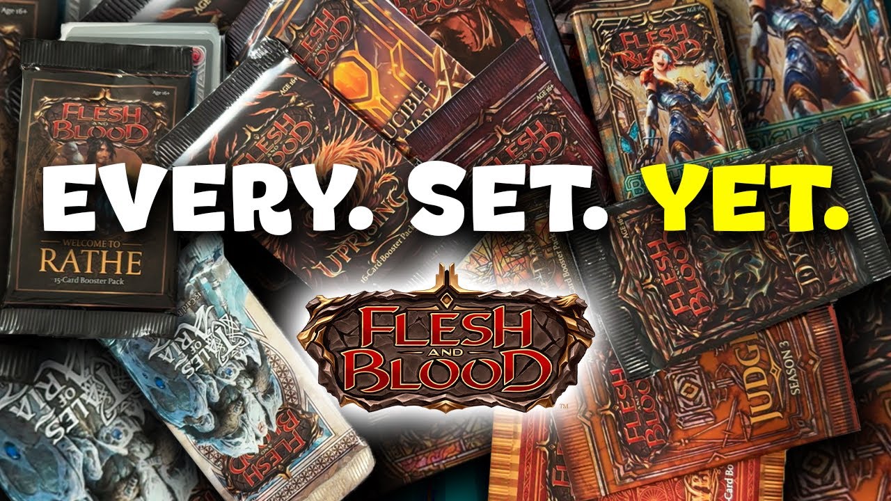 Flesh And Blood Through Time And Some Judge Pack Spice 🥩🩸⏰ (Opening A Pack Of Each Set)!!!