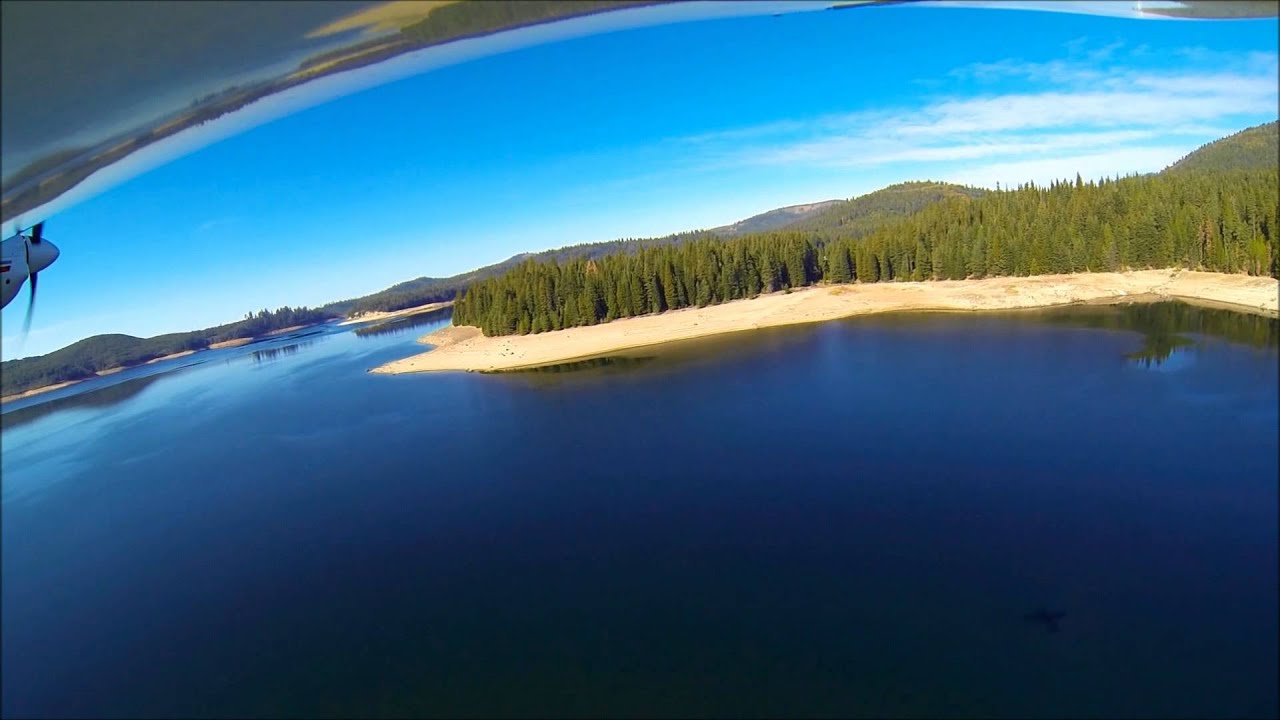 Low Flight Over Union Valley & Stumpy Meadows Reservoirs