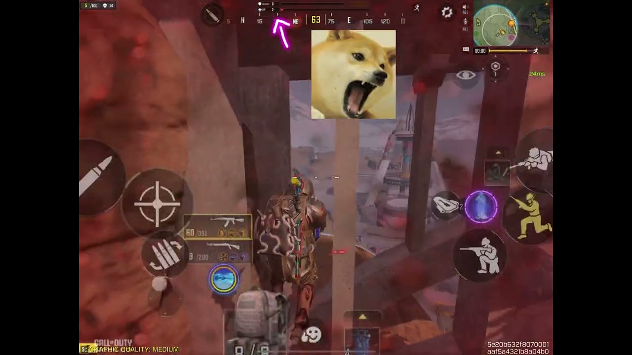 You thought you had the drop on me?!🥴👹💥👋😫#callofdutymobile #codm #bloopers #mandown 