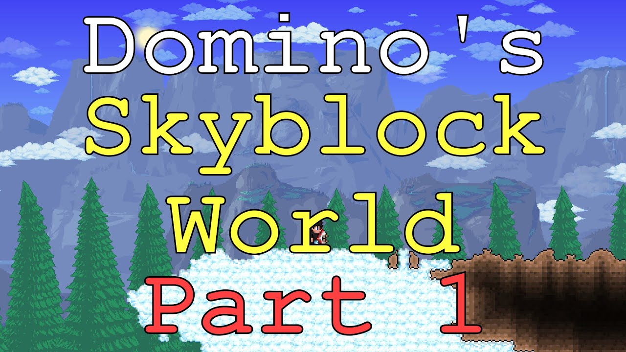 Terraria Skyblock Part 1