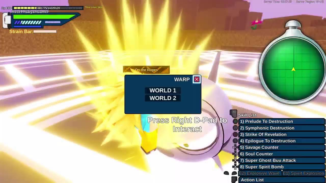 Roblox DBOG Live steam