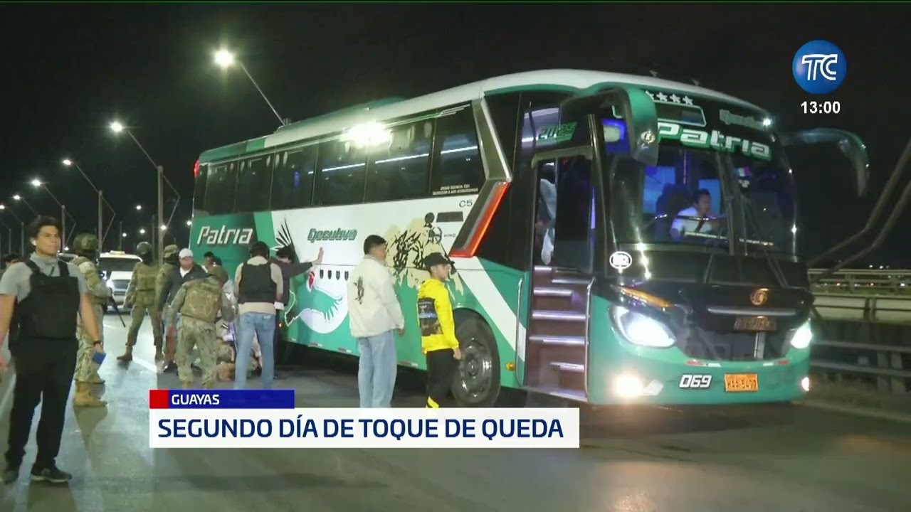 Se intensifica operativo de toque de queda en Guayas