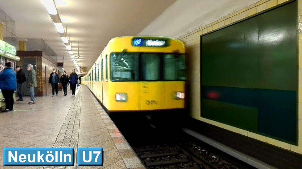 Neukölln U7 : Берлинский метрополитен ( BVG F92 )