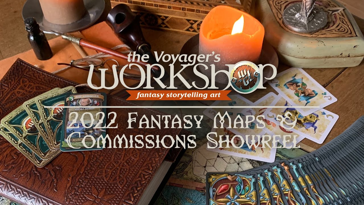2022 Fantasy Maps & Commissions Showreel