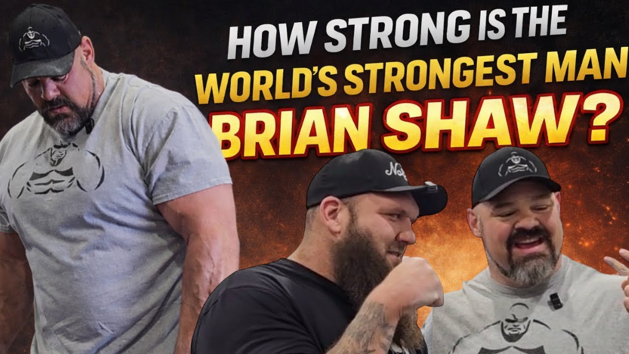 HOW STRONG IS THE WORLDS STRONGEST MAN BRIAN SHAW? 
