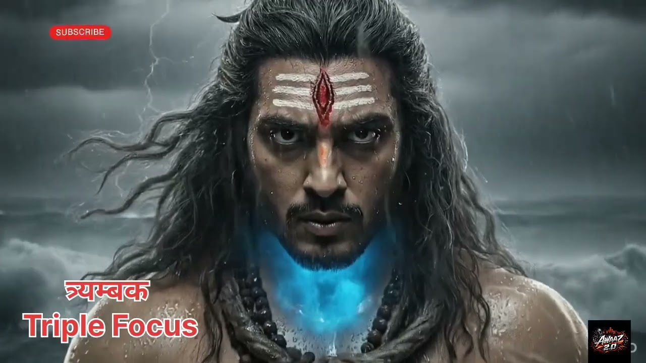 त्र्यम्बक 🔱 Triple Focus | Mahadev Third Eye Motivation Rap 2026 | Desi Hip Hop Anthem