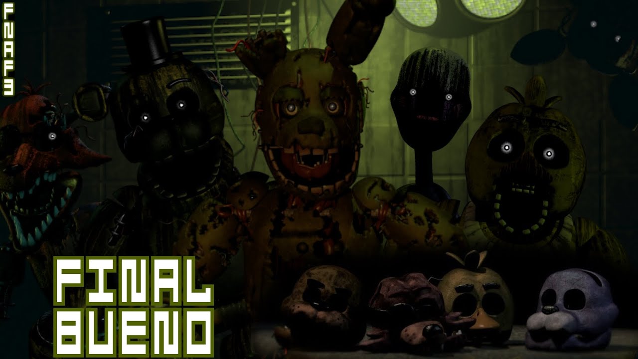 Como Conseguir el Final Bueno De FNaF 3|Obvio Especial Aniversario de FNaF 3