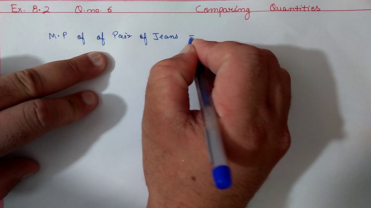 Ex.7.2 Q.1 Chapter:7 Comparing Quantities | Ncert Maths Class 8 | Cbse.