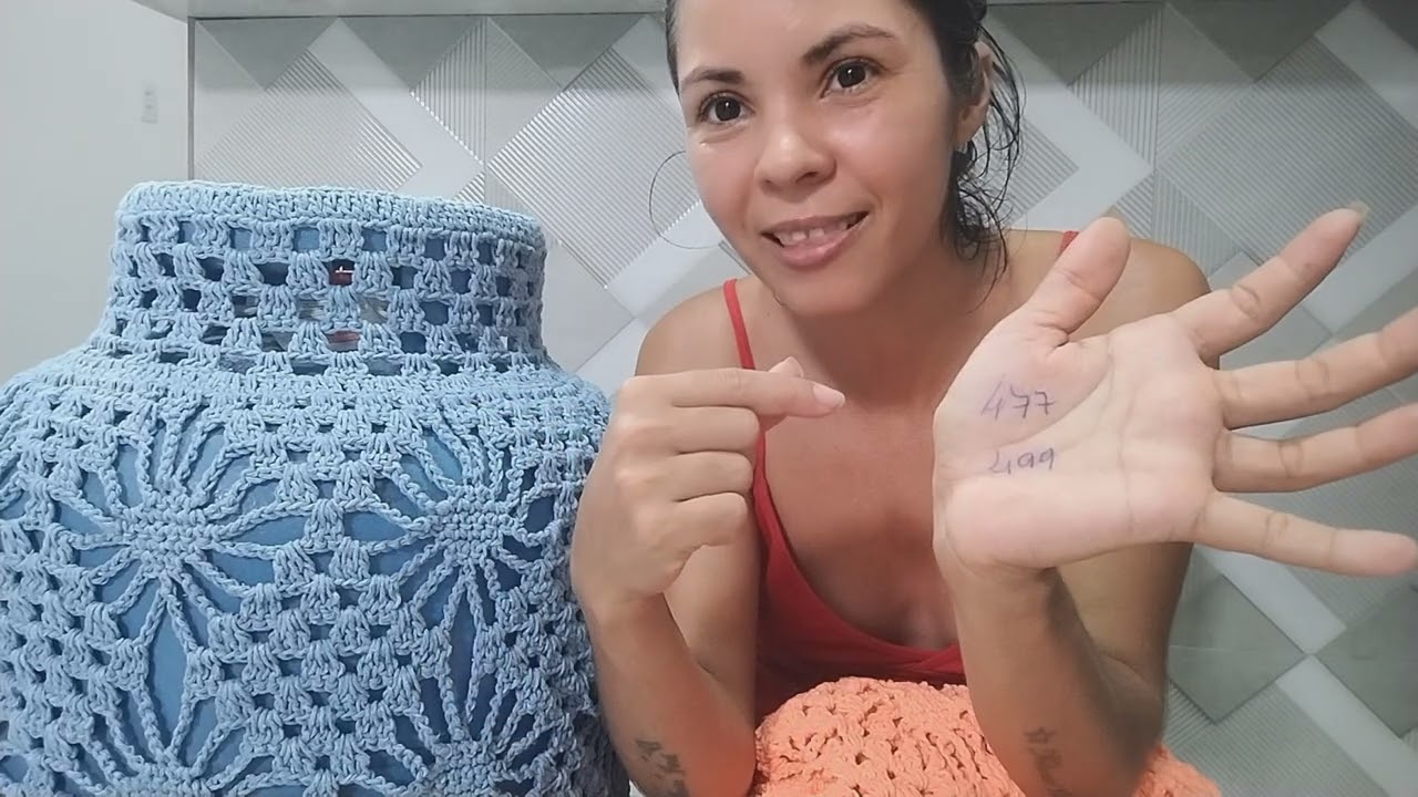 Produção de 5 peças maravilhosas 🧶🕸️ @Marciacrochêporamor-25 @ateliedameire 