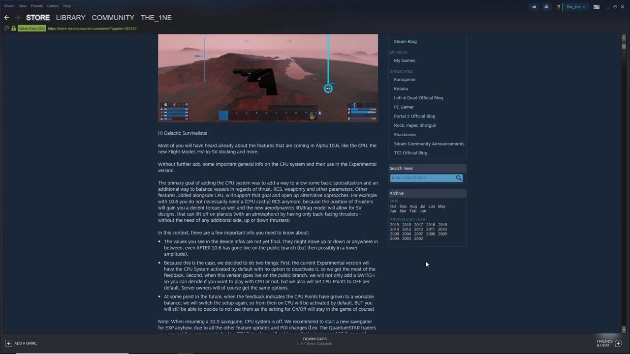 Empyrion Galactic Survival Alpha 10.6 Ep 1 Introduction to 10.6