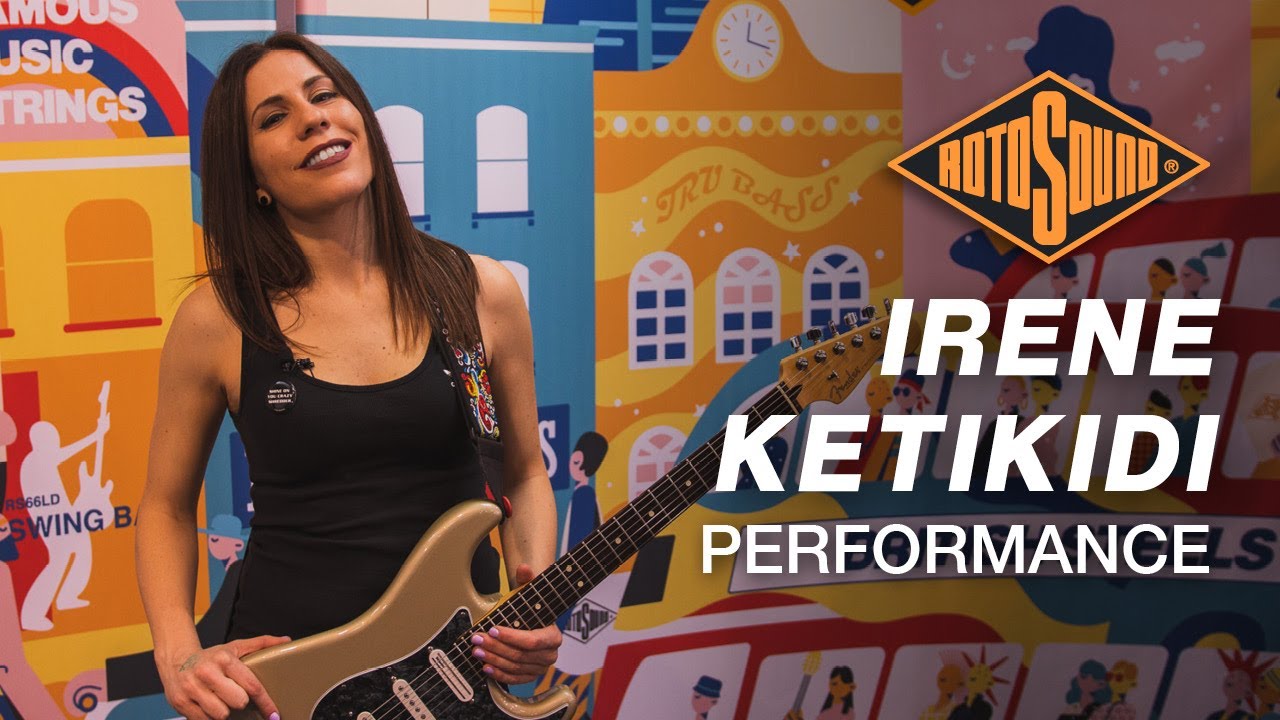 Irene Ketikidi performs ‘Hide & Shake’ and ‘Snake Eyes’ | Rotosound