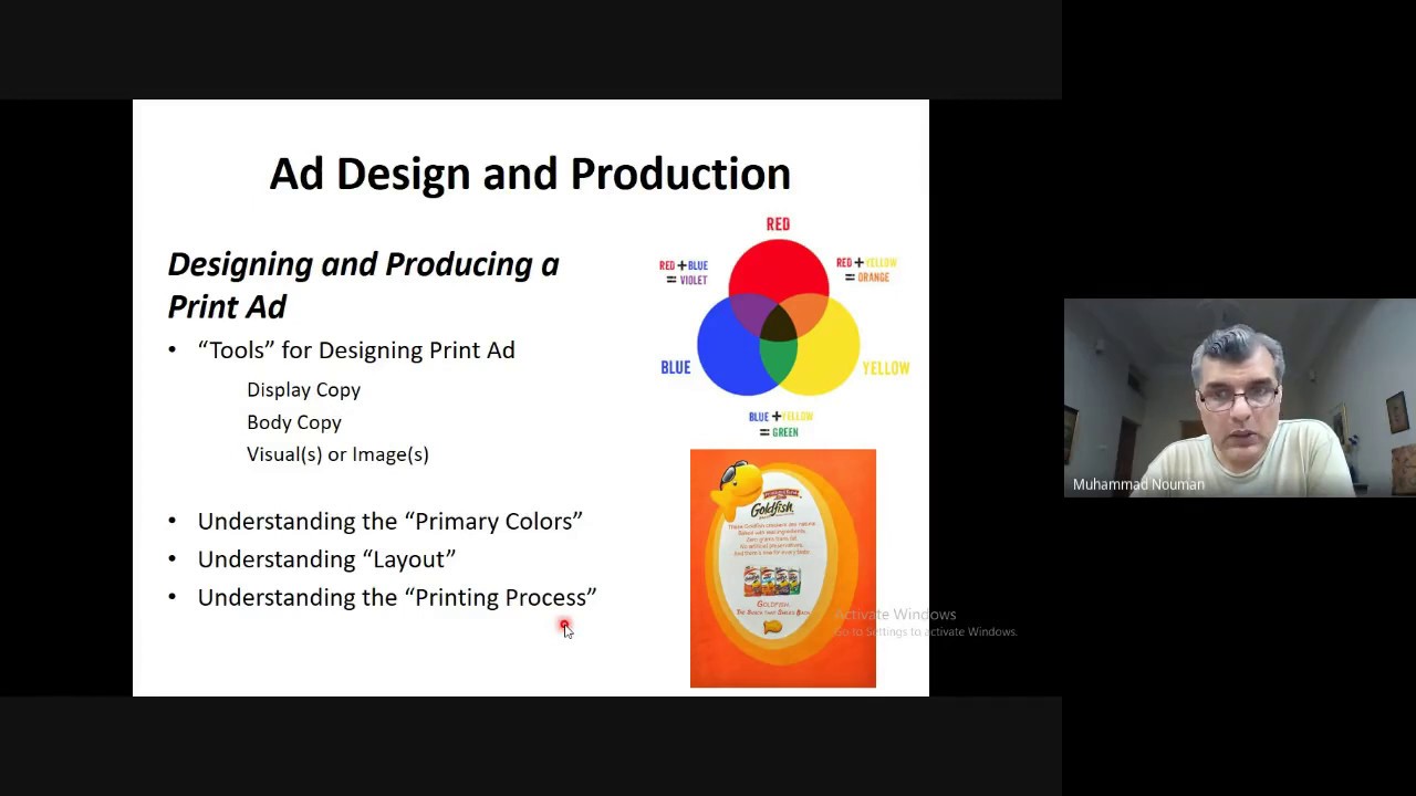 4. LECTURE (Part A): Ad Design & Production (Print, Radio, Television & Digital Ads)