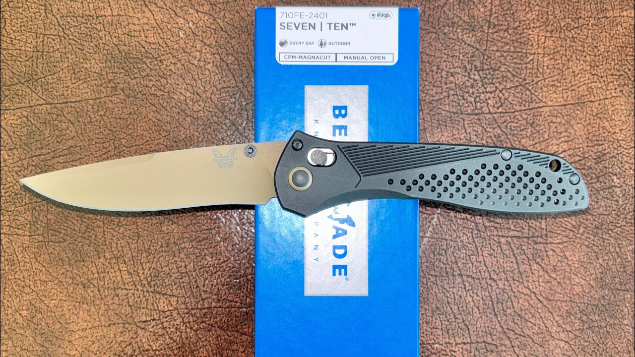 Обзор ножа Benchmade 710FE-2401 Limited Edition Seven | Ten Flat Dark Earth.