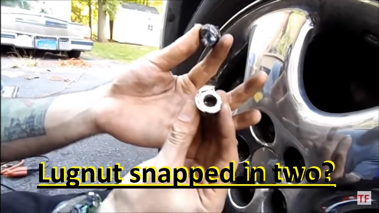 How To: remove a sheared off lugnut