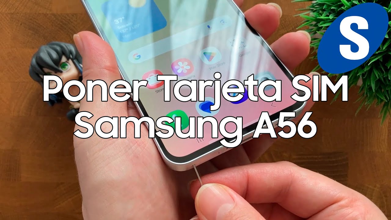 Como Poner la Tarjeta SIM en un Samsung A56 - Samsungizate