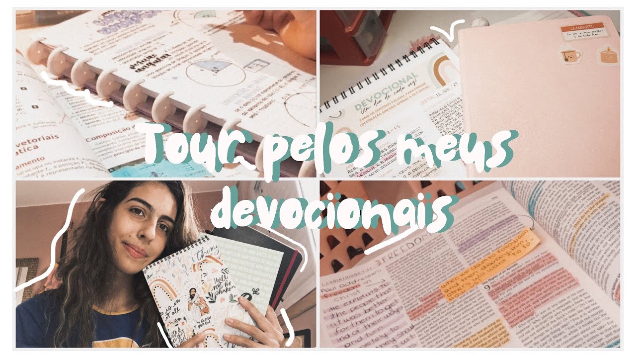 TOUR pelos meus CADERNOS DEVOCIONAIS | Macla Community