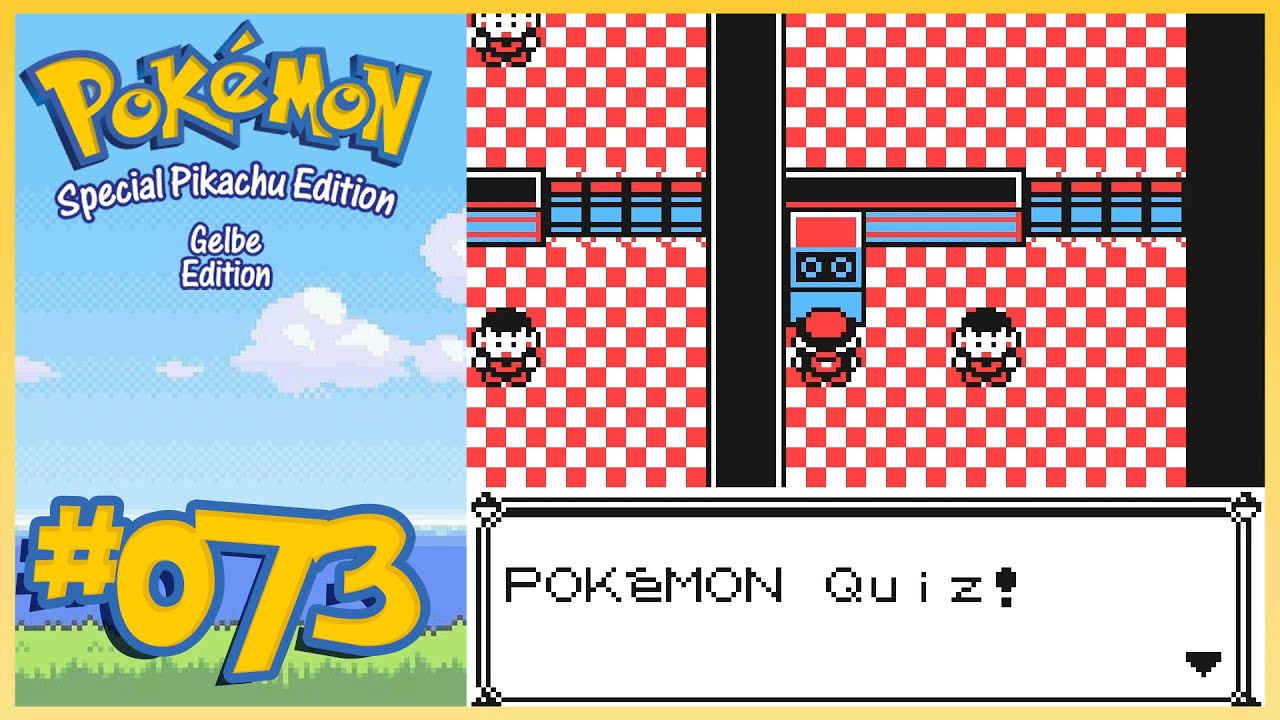 Quiz-dich-durch! ⚡ Pokémon Gelbe Edition 