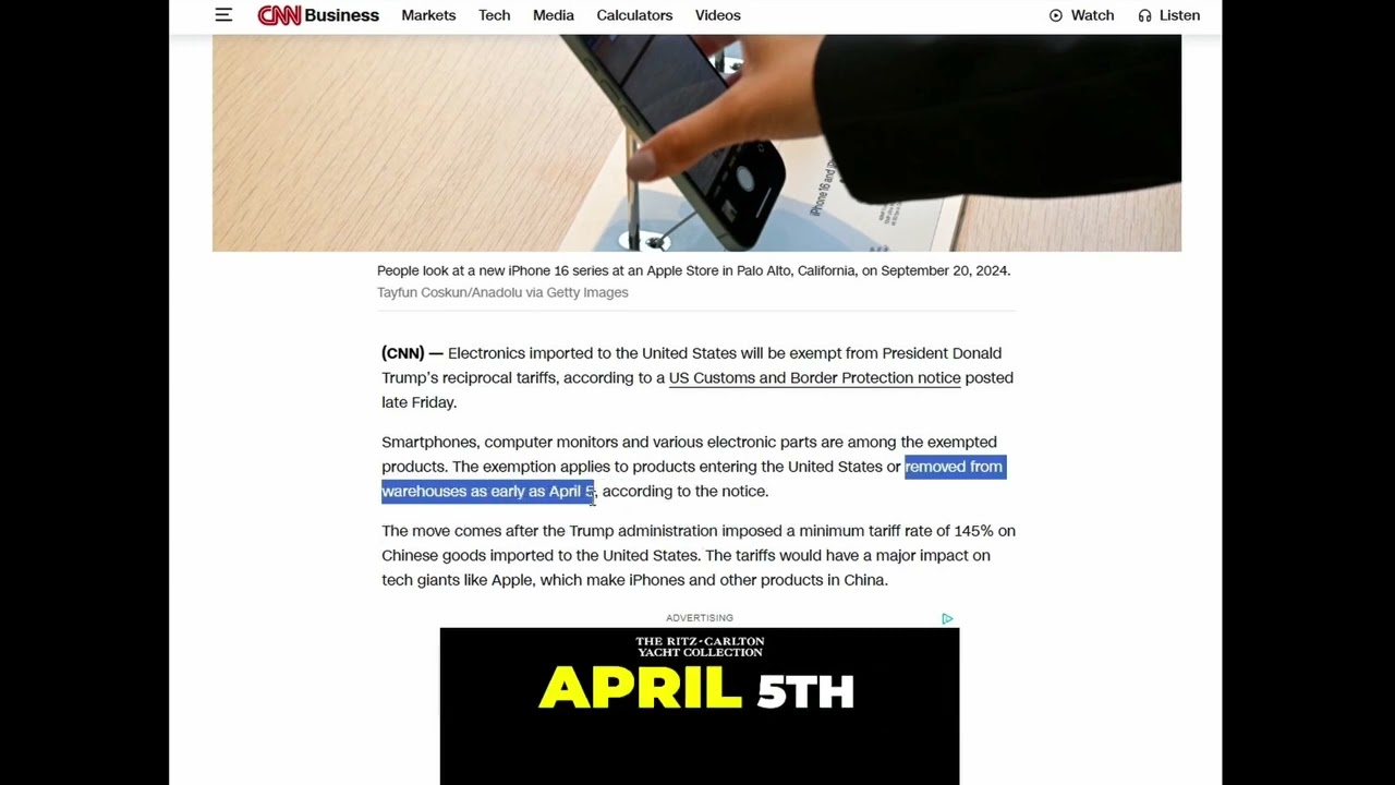 Smartphones, computers, and DJ gear just got exempt from new tariffs.