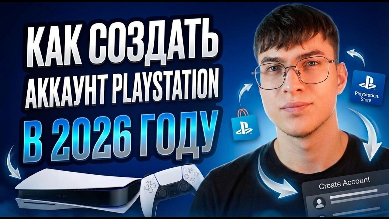 КАК СОЗДАТЬ АККАУНТ PLAYSTATION В 2026 ГОДУ