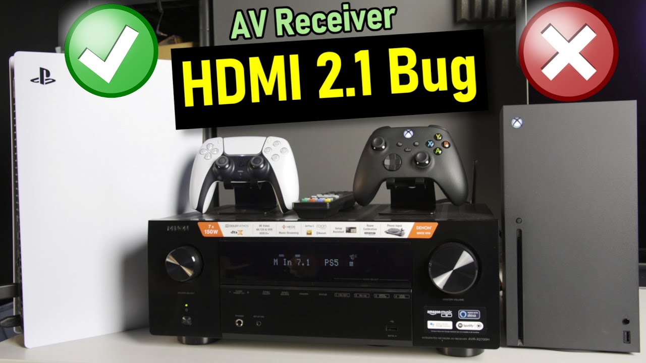 HDMI 2.1 Bug on 2020 AV Receivers Affects Xbox Series X but Not PS5... Why?