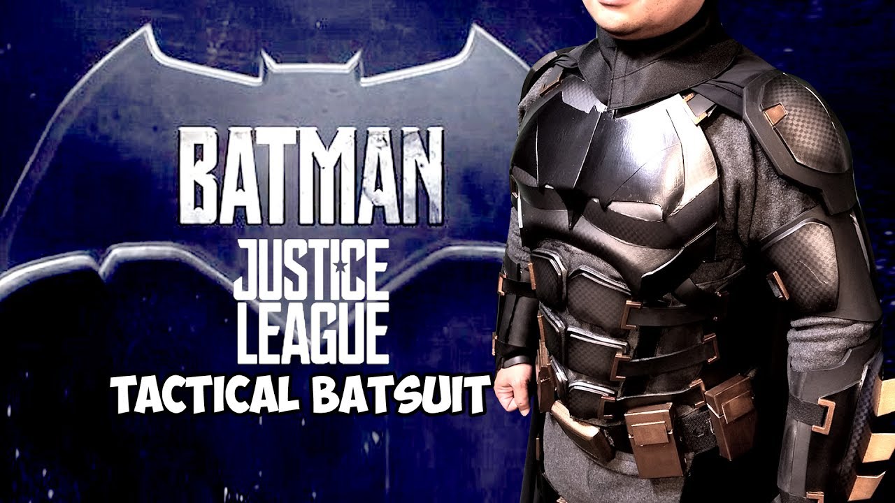 Batman Justice League tactical armor batsuit arm and Leg day