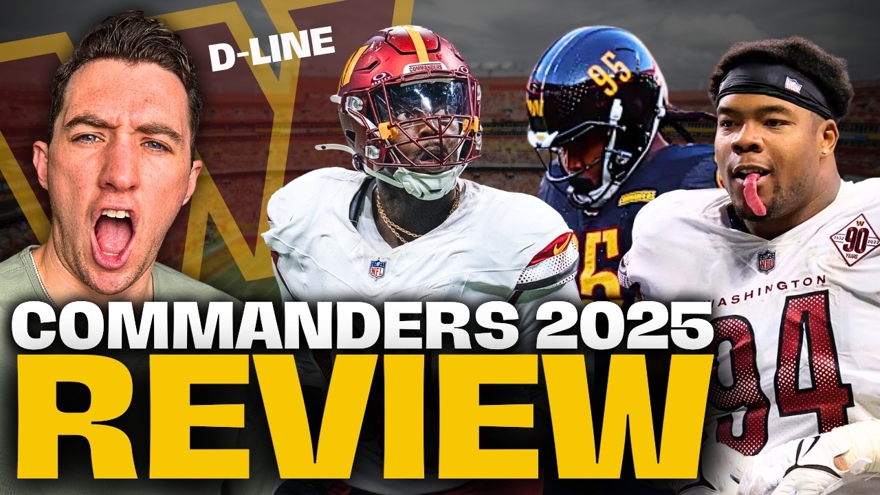 TRADE Daron Payne? Javon Kinlaw OVER or UNDERRATED? Commanders Roster Review - Defensive Line!