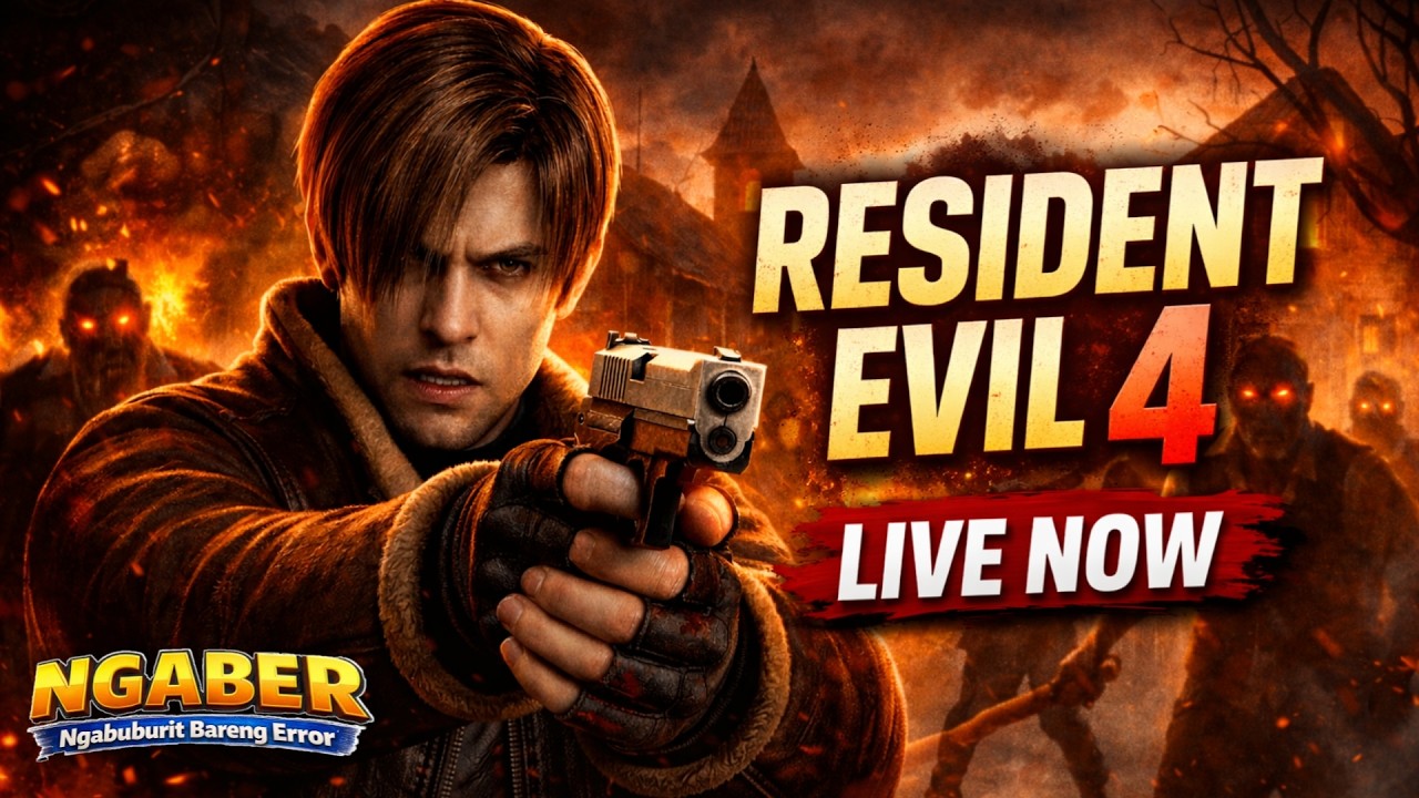 🔴[LIVE] NUNGGU BUKA MAIN RESIDENT EVIL 4 YUK #shorts #live #residentevil