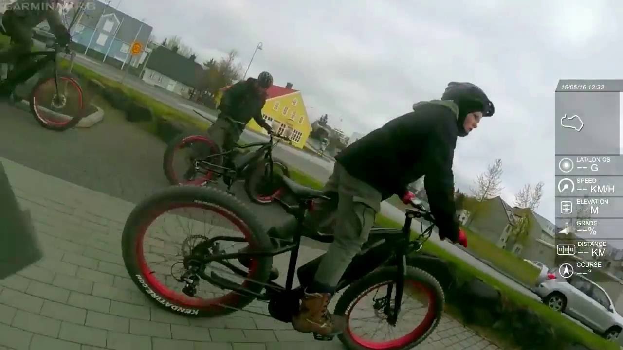 Biktrix Juggernaut bikes in Iceland