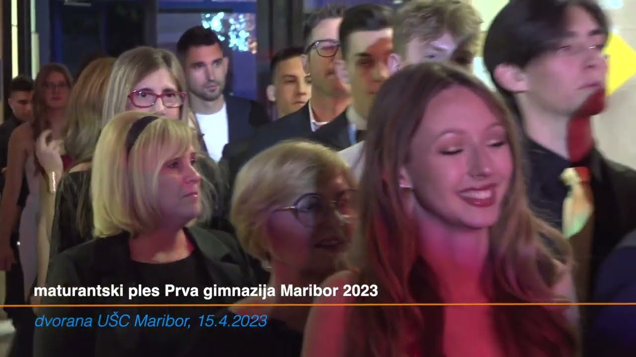 maturantski ples Prva Gimnazija Maribor 2023