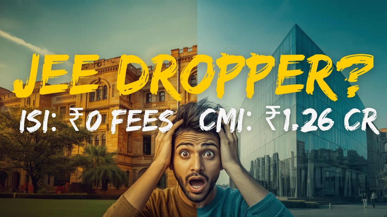 IIT Chodo, ₹1.26 Crore Package Yahan Hai! 🚀 ISI vs CMI (2025-26 Guide)