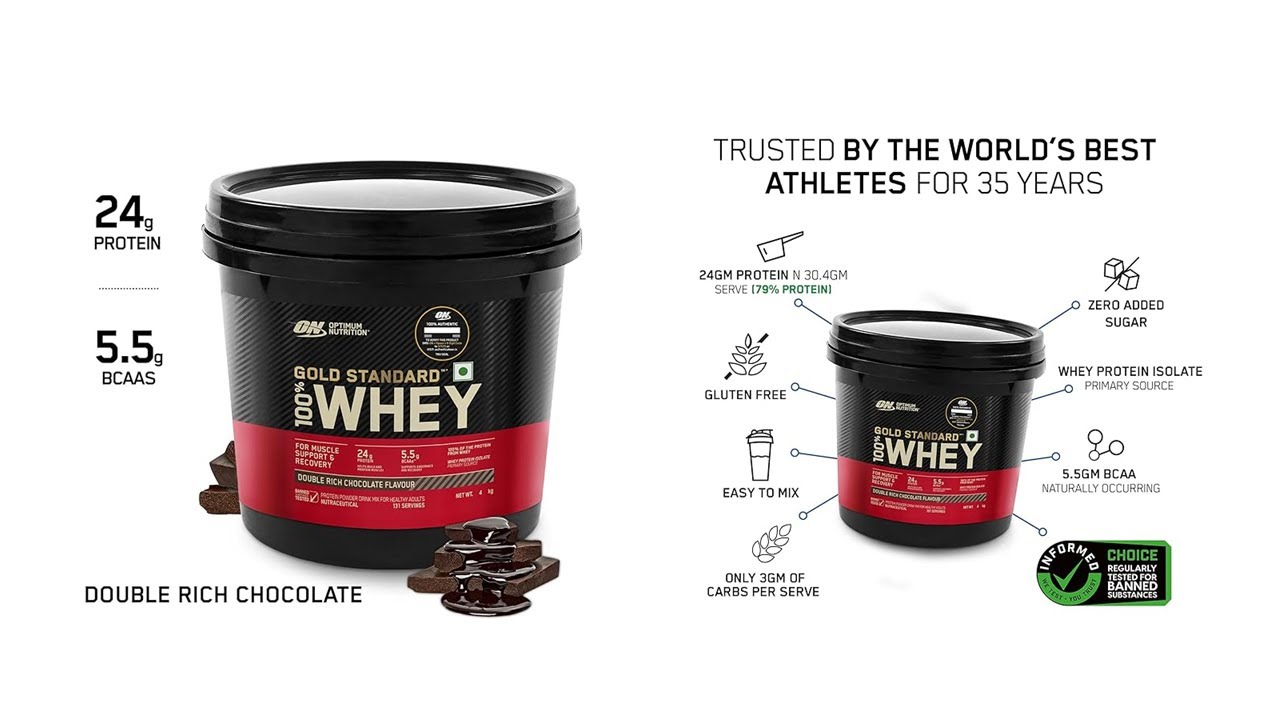Unboxing Optimum Nutrition (ON) Gold Standard 100% Whey Protein Powder 4 Kg | Pros and Cons | TPG