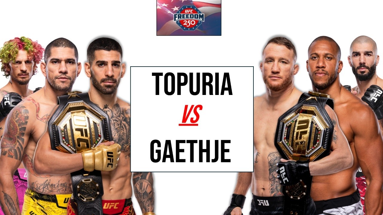 UFC White House: Топурия против Гэтжи &mdash; прогнозы и разбор всех боев (Freedom 250)
