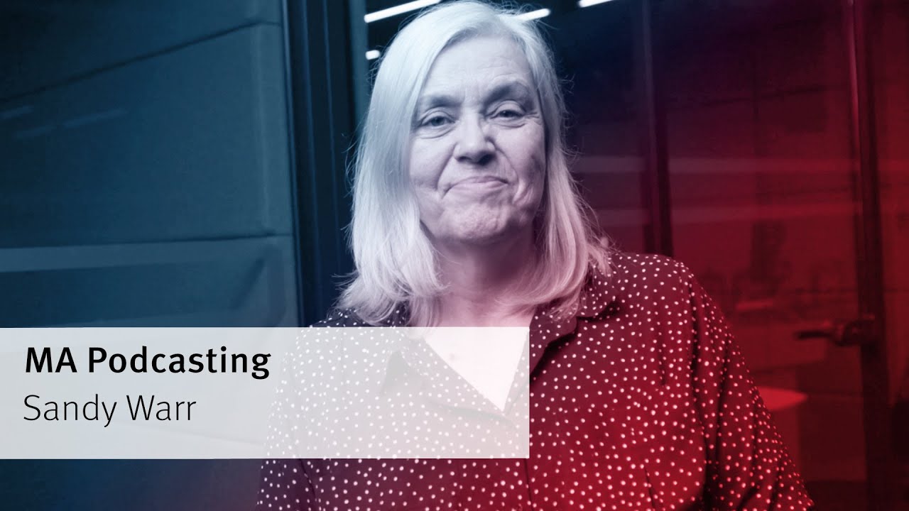 Meet Sandy Warr, Programme Director of MA Podcasting at City, University of London