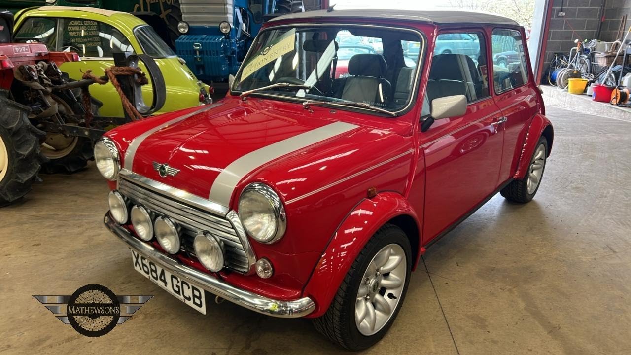 2000 ROVER MINI COOPER SPORT | MATHEWSONS CLASSIC CARS | AUCTION: 1, 2 & 3 MAY 2024