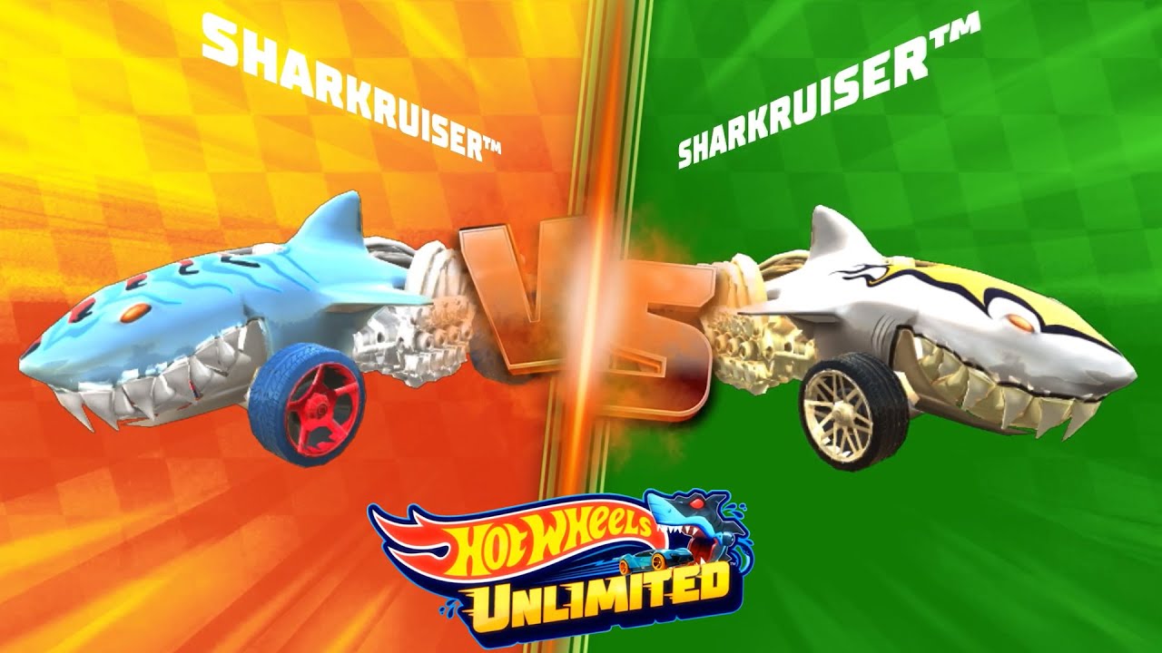HOT WHEELS UNLIMITED 2 - Sharkruiser Vs Sharkruiser In My Tracks