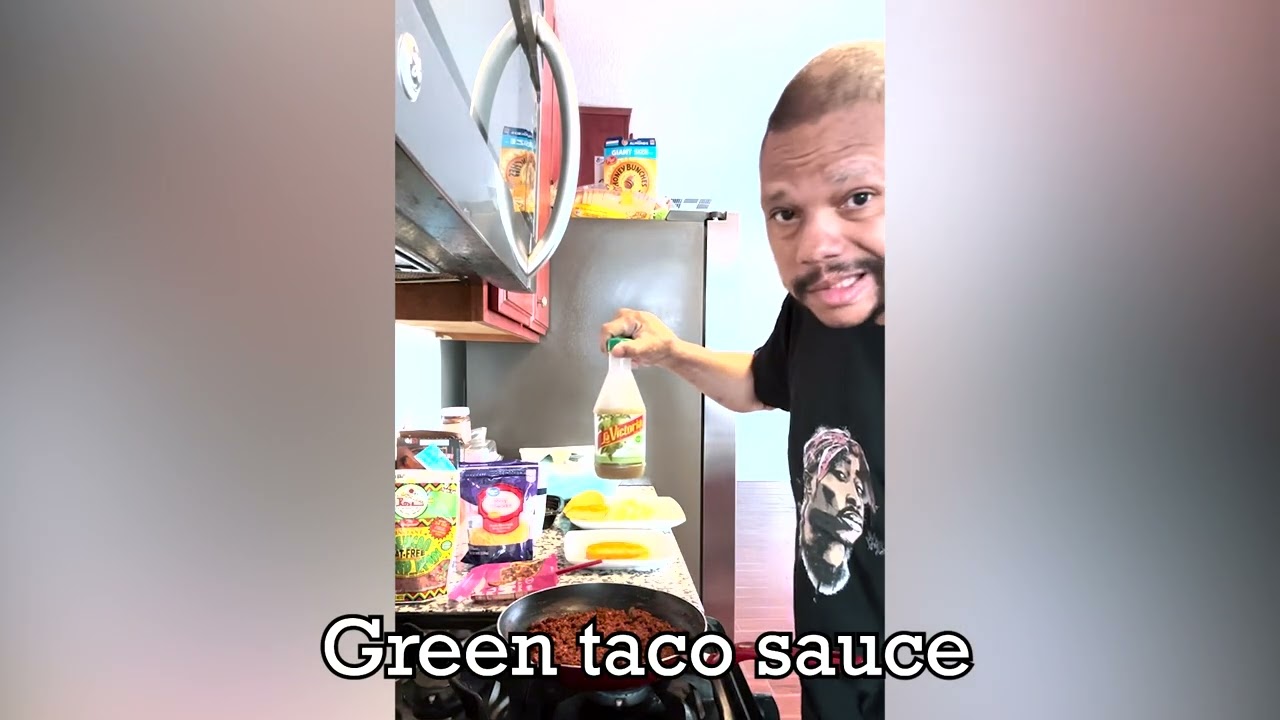 Real Life Cooking With DeAundre Bonds Plant Base Taco’s ( Rolling Greens )