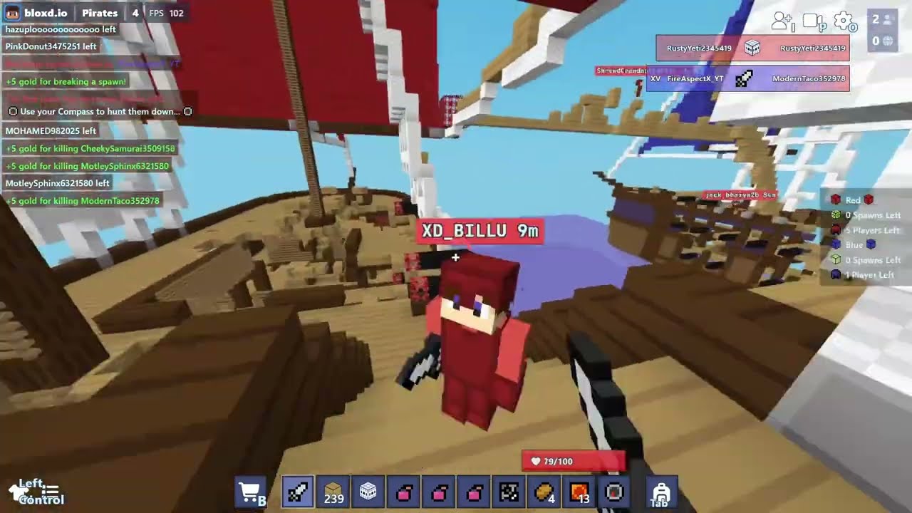 Winning a 1v10 in Pirates