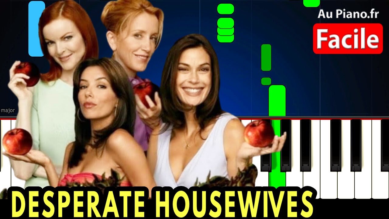 Desperate Housewives (Main Theme) - Piano Tutorial FACILE